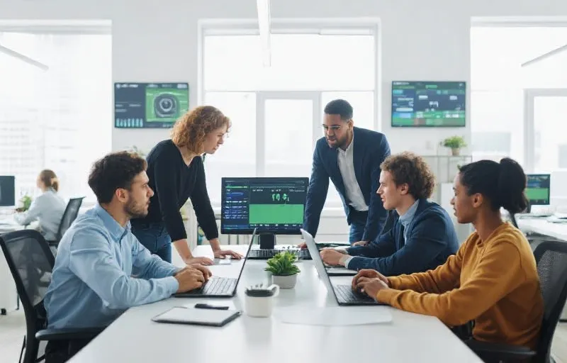 排球规则团队工作场景